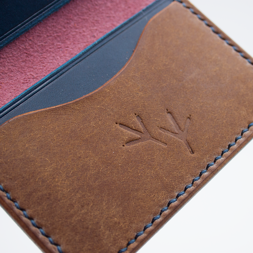 Card holder (walpier buttero leather cover)