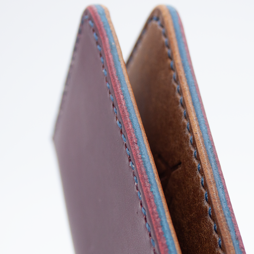 Card holder (walpier buttero leather cover)