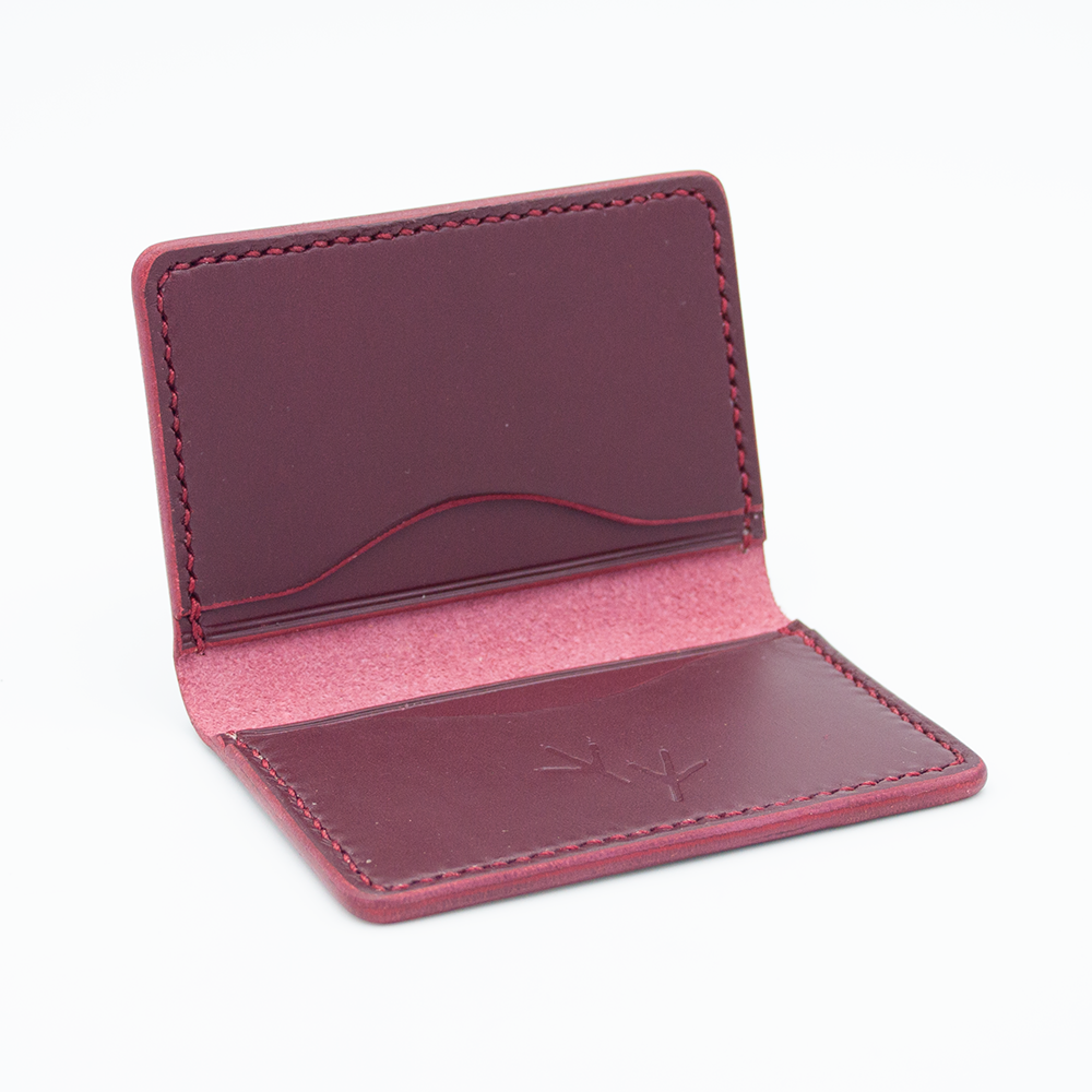 Card Holder (Burgandy Walpier Buttero cover)