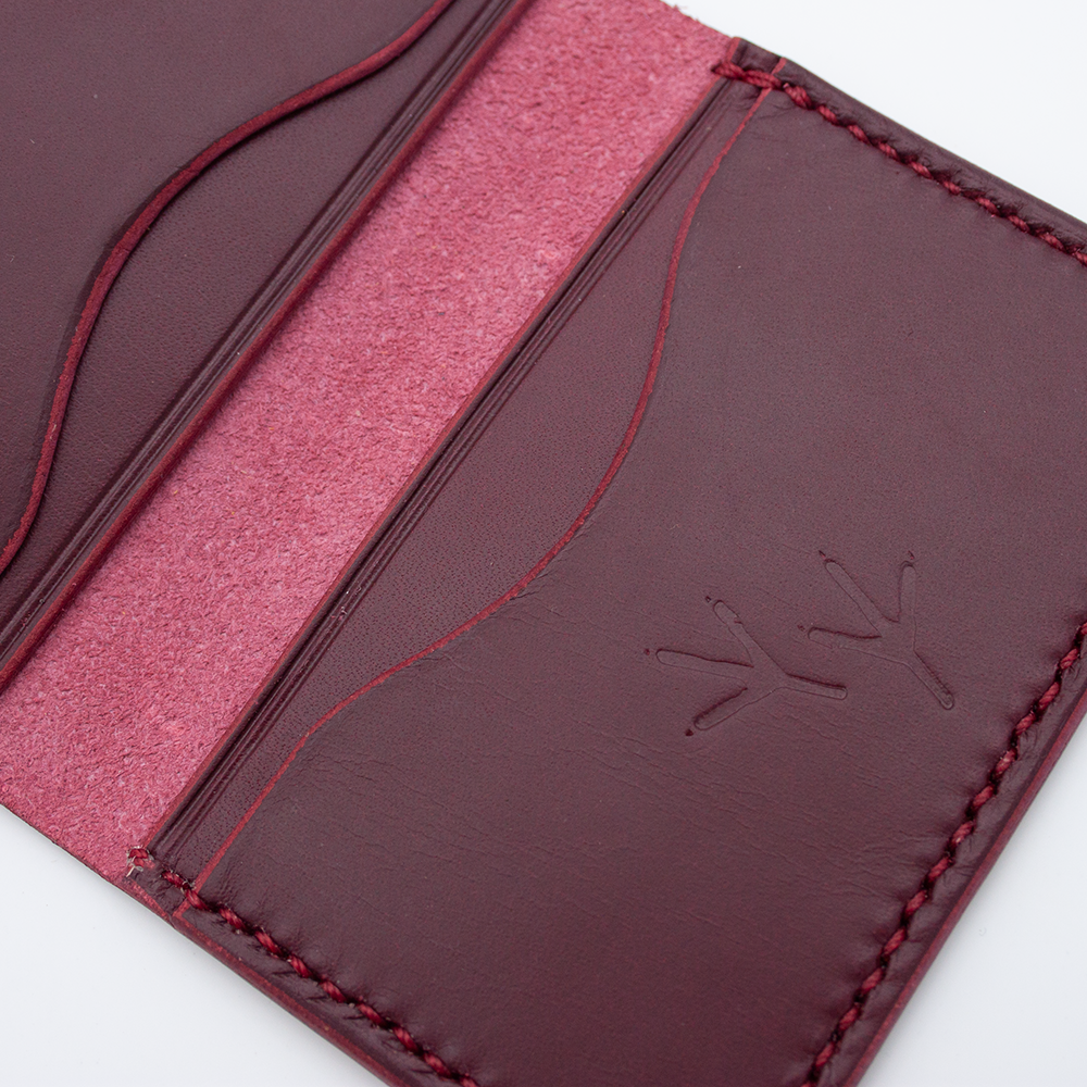 Card Holder (Burgandy Walpier Buttero cover)
