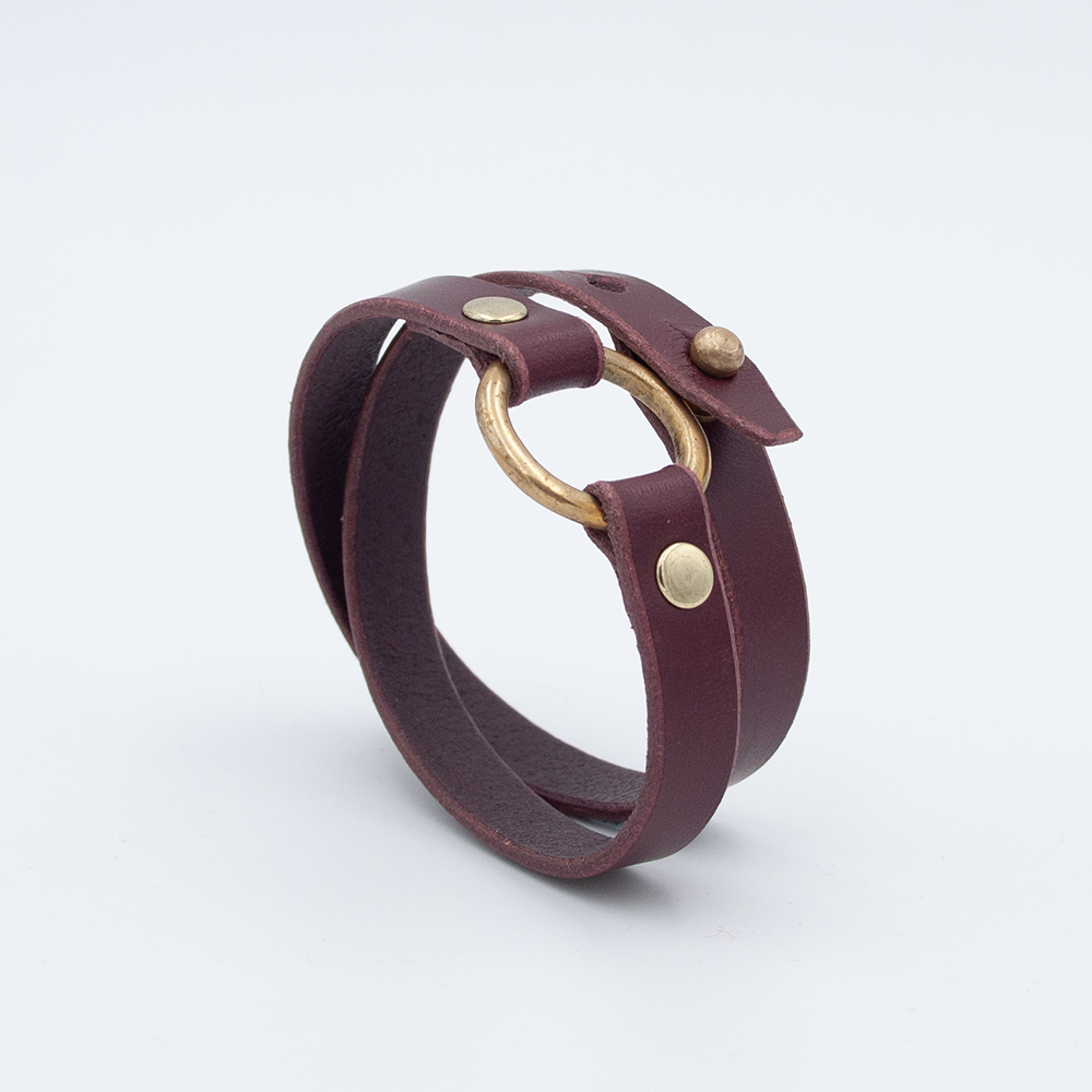 Infinity Bracelet (Burgandy)