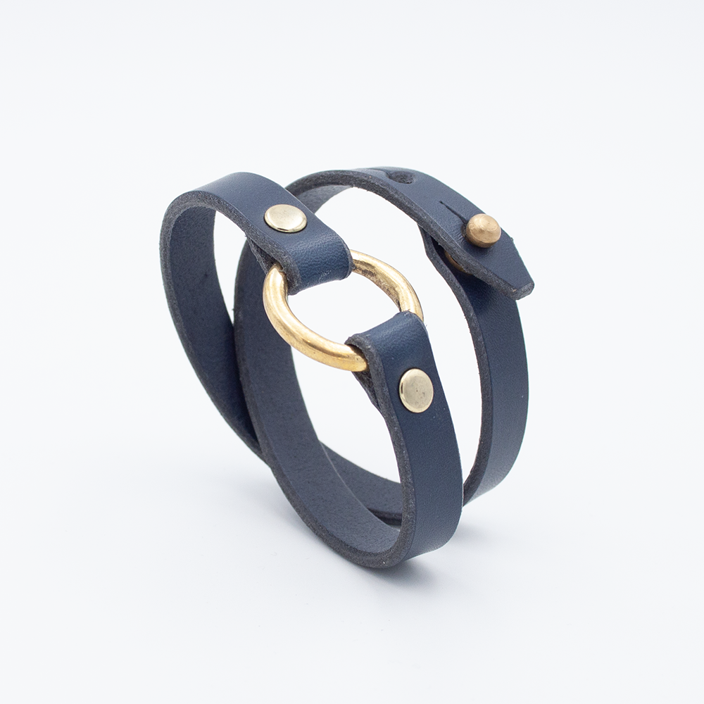 Wrap bracelet (blue)