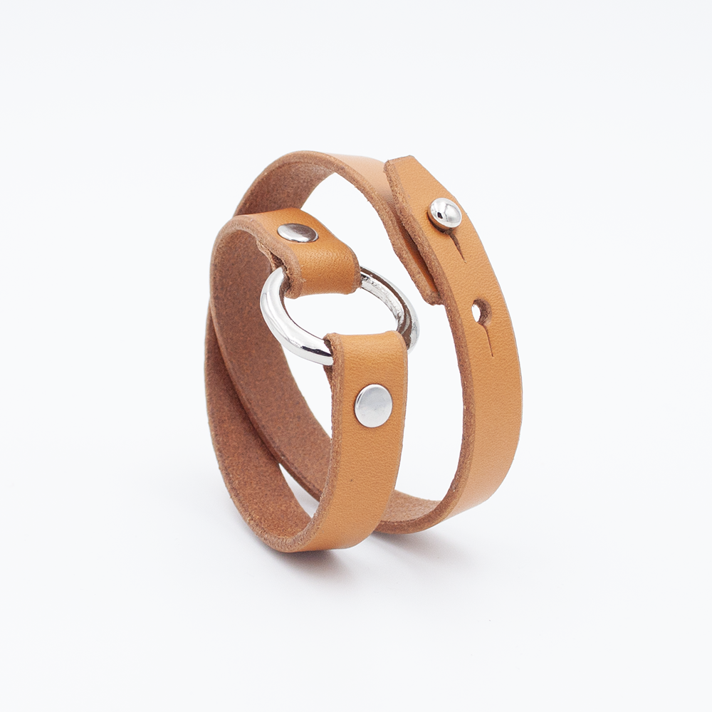 Infinity Bracelet (Light Tan)