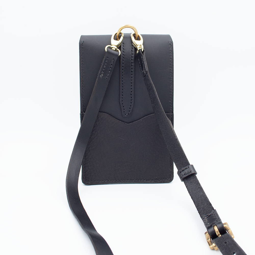Crossbody Phone Bag (Black)