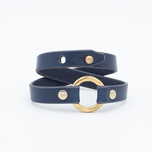 Wrap bracelet (blue)