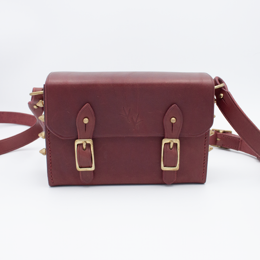 Box Bag (Burgandy)