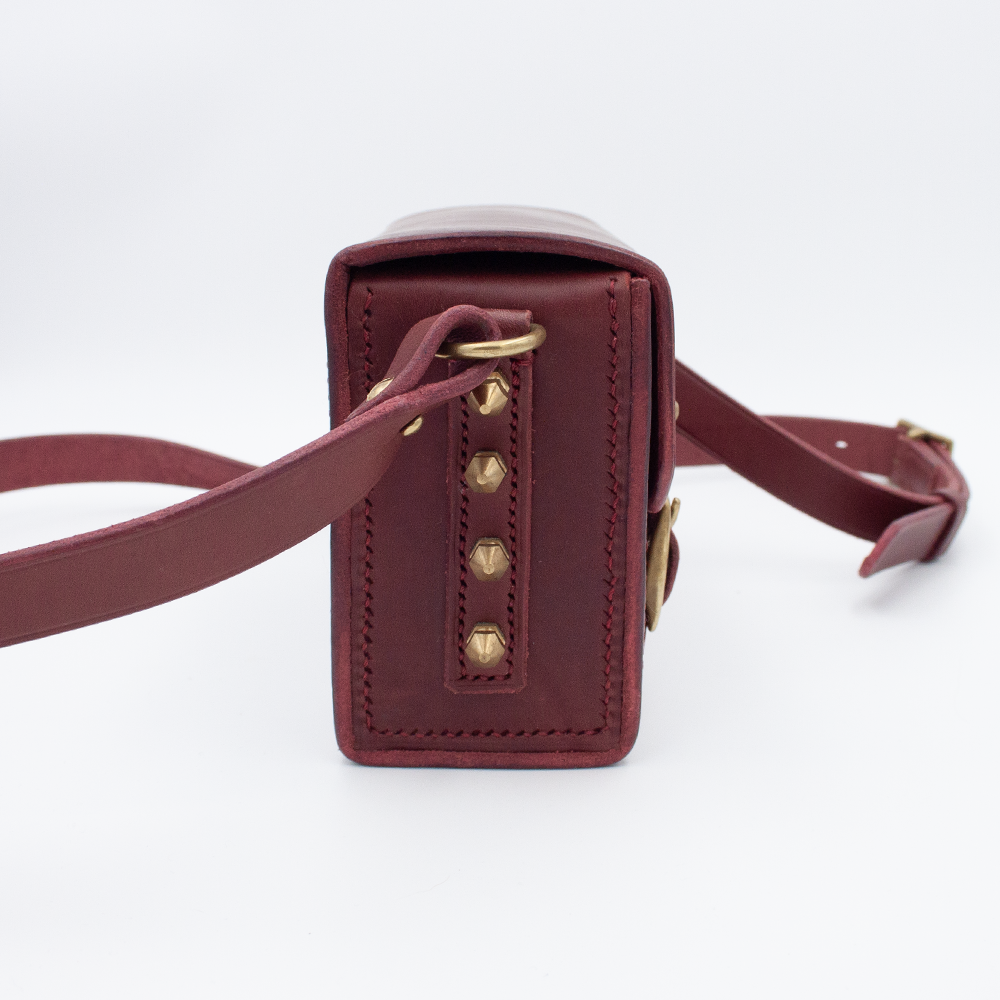 Box Bag (Burgandy)