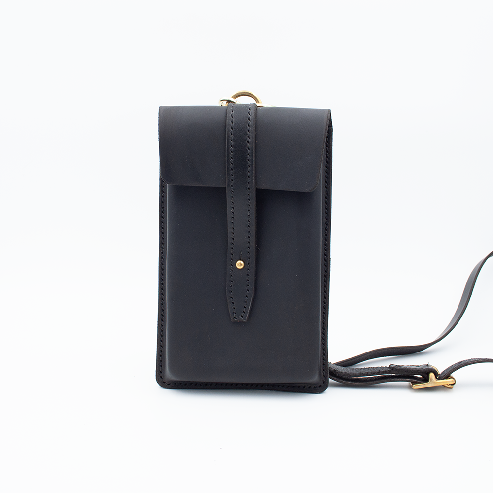 Crossbody Phone Bag (Black)