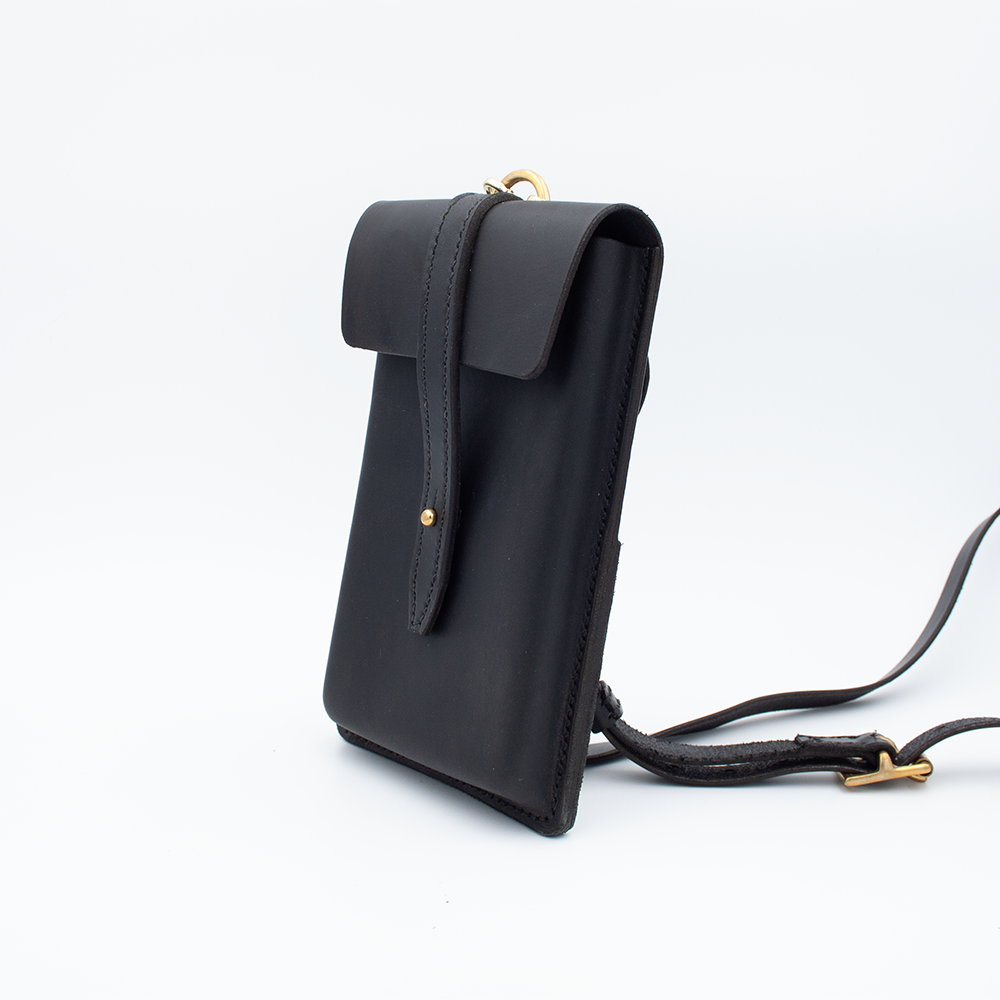 Crossbody Phone Bag (Black)